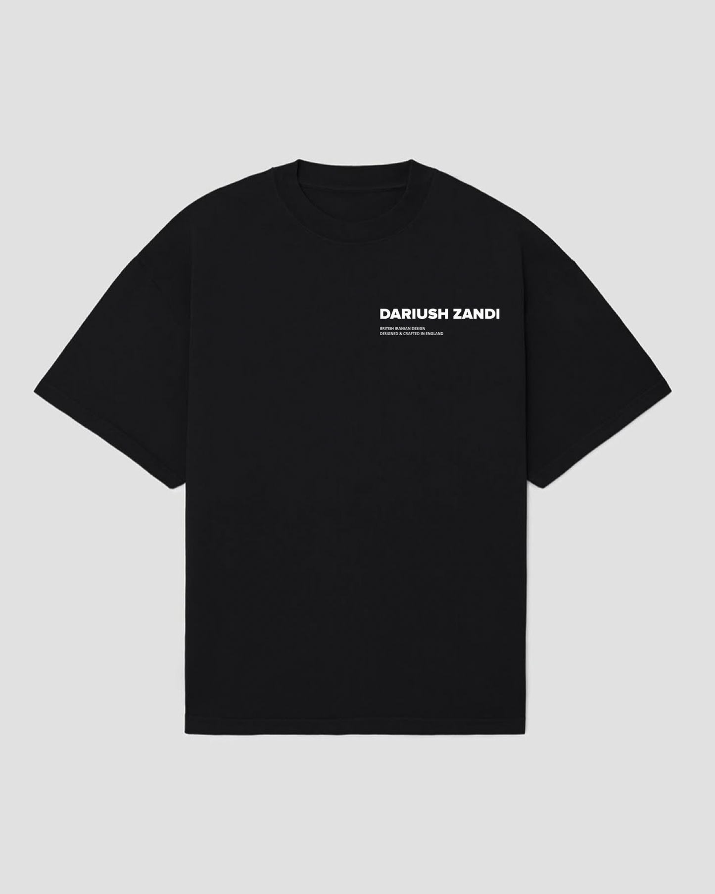 DZ British Iranian Design T-Shirt