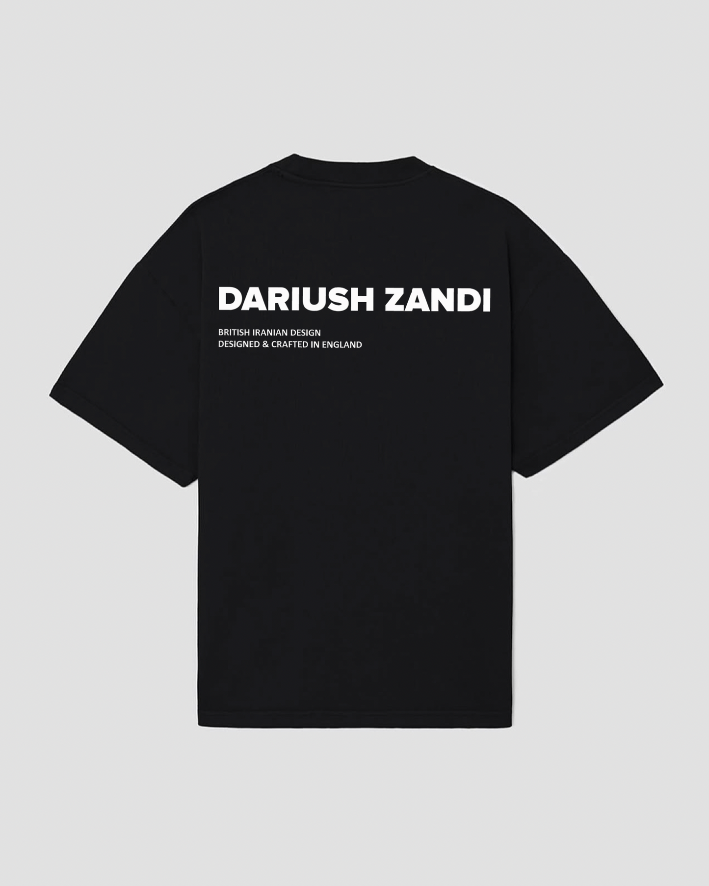DZ British Iranian Design T-Shirt