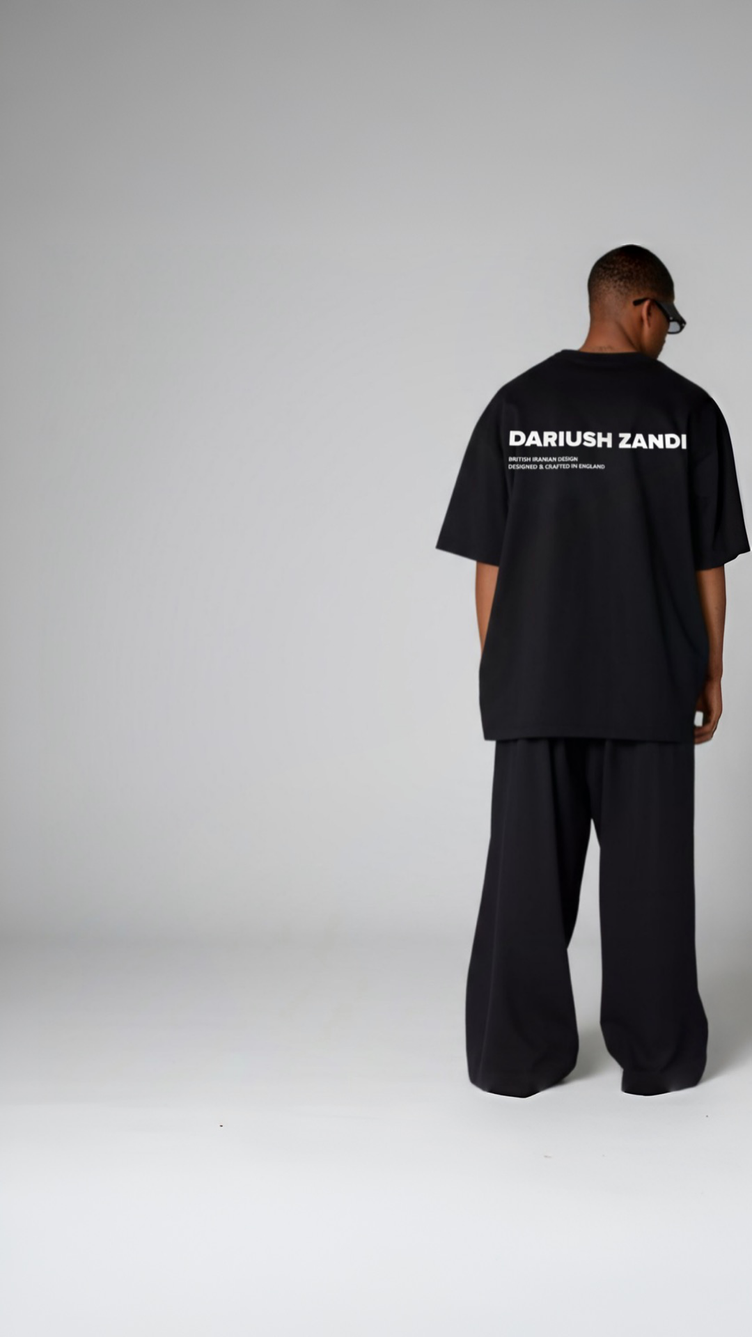 DZ British Iranian Design T-Shirt