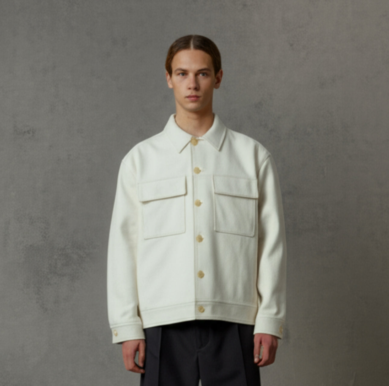 ŌBĀSHU Suede Jacket