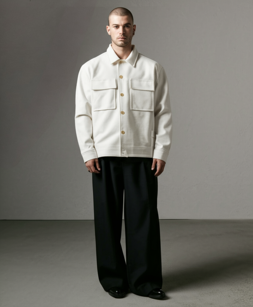 ŌBĀSHU Suede Jacket